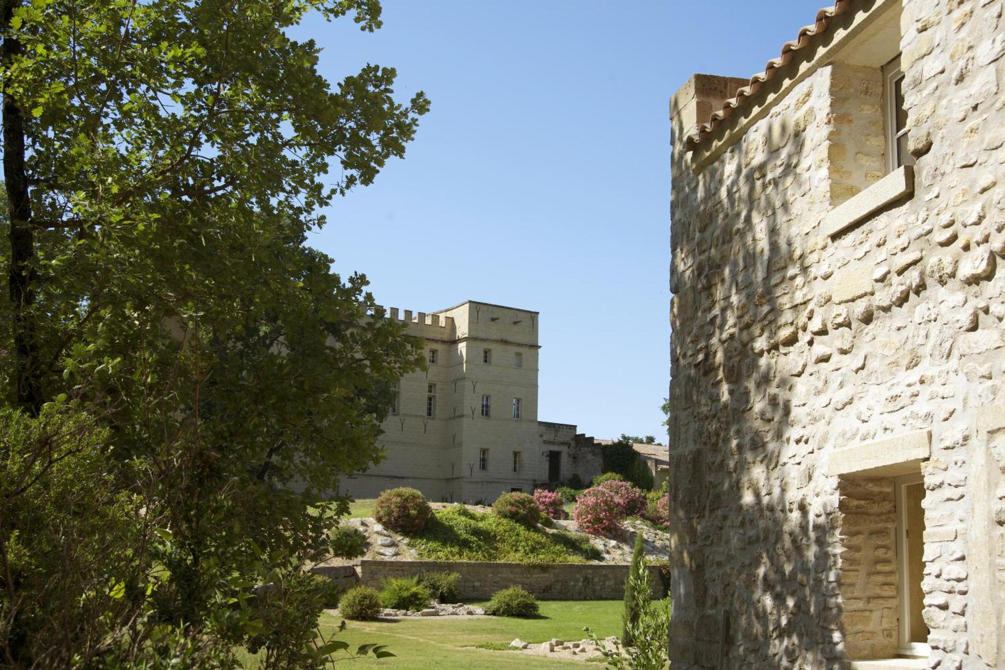 ホテル Chateau De Pondres Villevieille エクステリア 写真